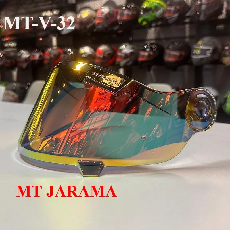 

Motorcycle Helmet Visor Lens Full Cover Lens Case for MT-V-32 Visor Mask MT JARAMA