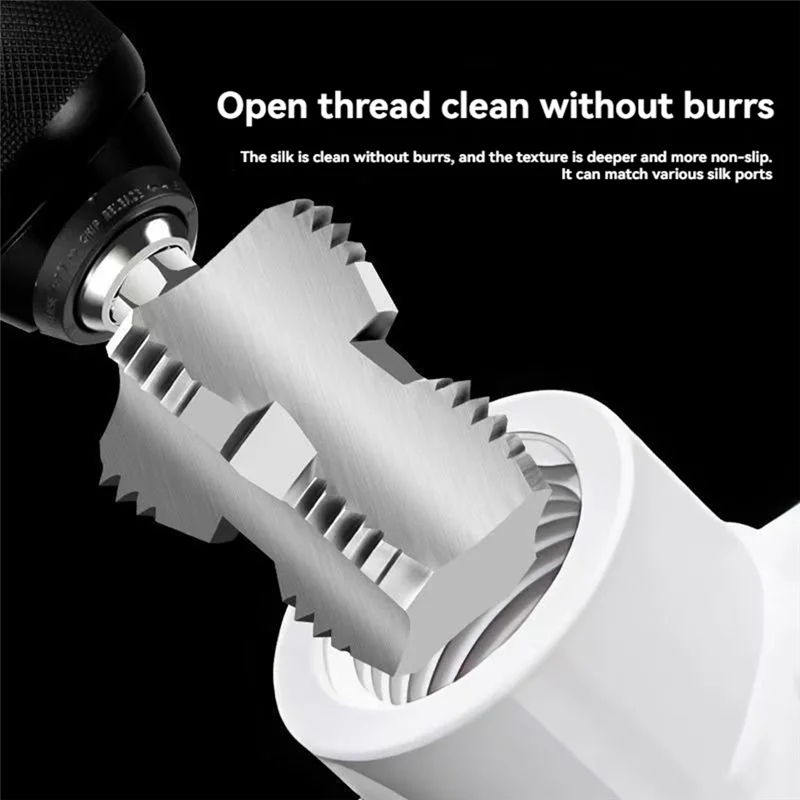 

SOFT-Universal Wire Cutting Tool Water Pipe Inner Hole Wire Cutter PPR 4 Points 6 Points PVC Plastic PE Pipe Electric Drill