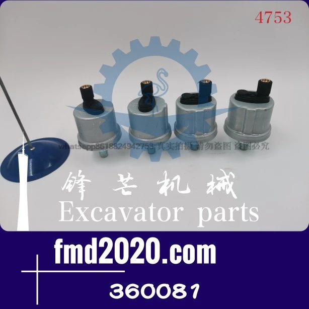 Supply for VDO oil pressure Sensor 360081 off-the-shelf excavator parts Construction machinery parts