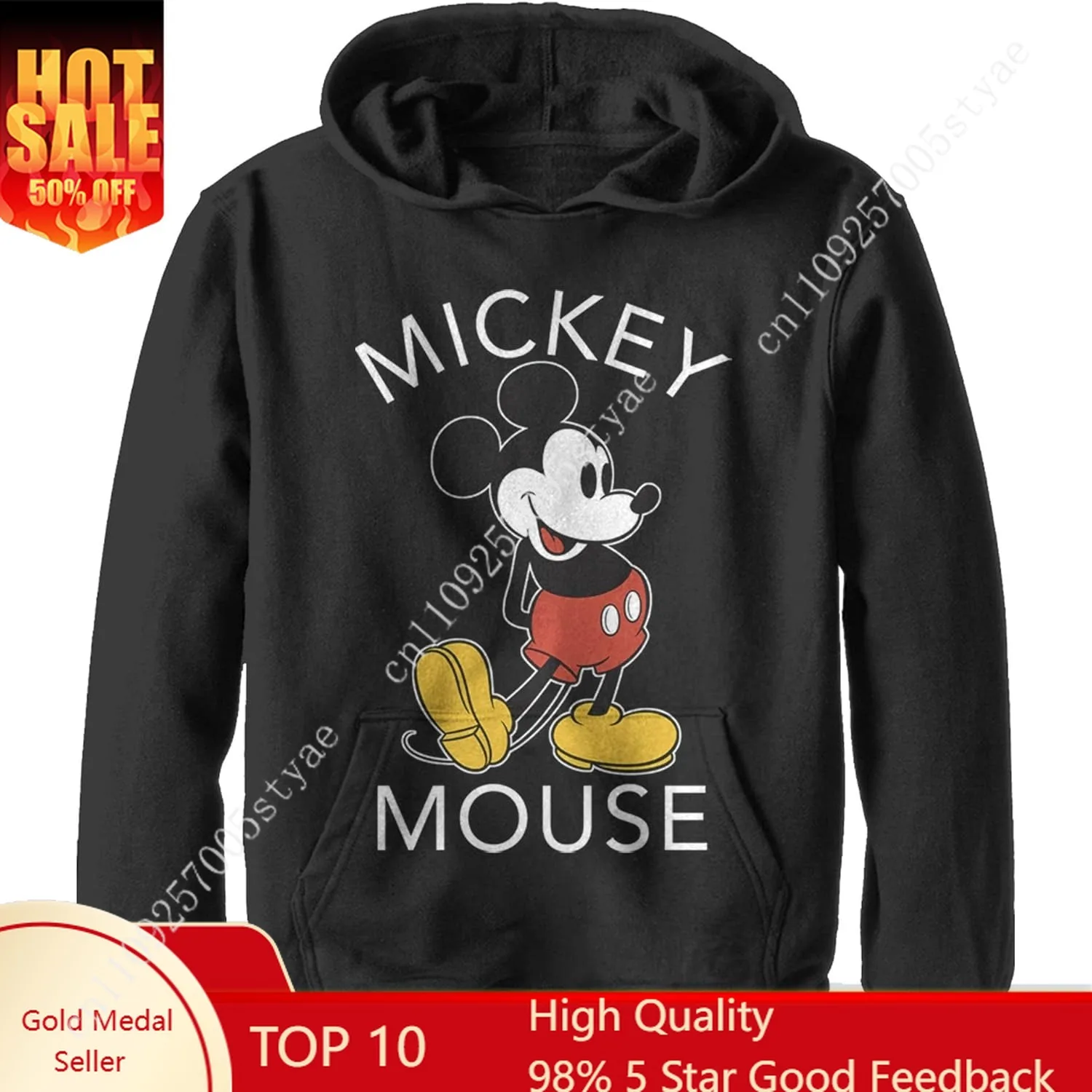 Disney Boys' Mickey Classic Hoodie