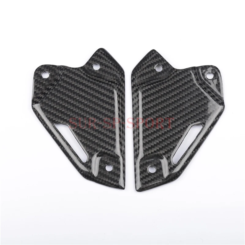 

Rearset Foot Mount Heel Guard Plates Fairing Cowl For Kawasaki Z900 2017-2021 Full Carbon Fiber 100%