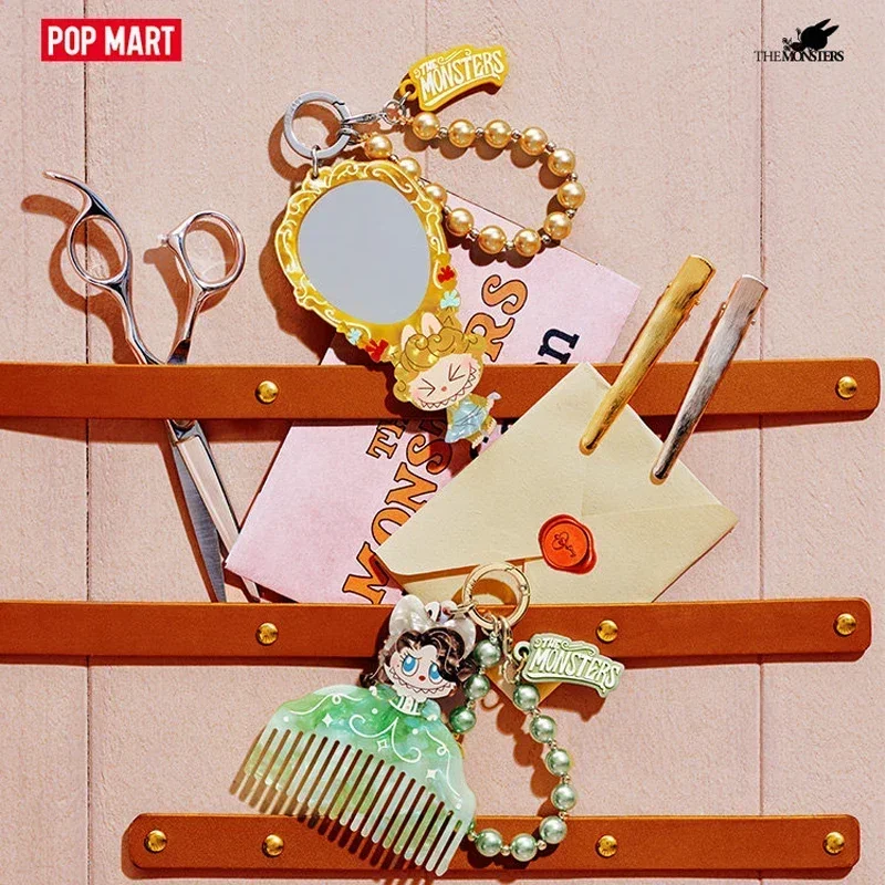 POP MART LABUBU THE MONSTERS Hair Salon Series Pendant Blind Box Guess Bag Original Toys Doll Cute Anime Figure Ornaments Gift view 6