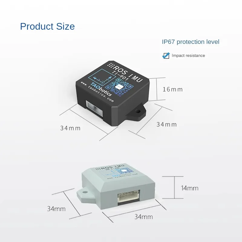 HFI-A9 ROS Robot IMU Module ARHS Attitude Sensor USB Interface Gyroscope Accelerometer Magnetometer 9 Axis IMU Module Cotroller