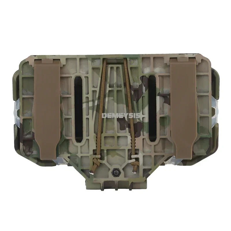 Vest Mobile Phone Rack Tactical Folded Navigation Board Mobile Phone MOLLE Holder Hunting Paintball Chest Bag Map Bag