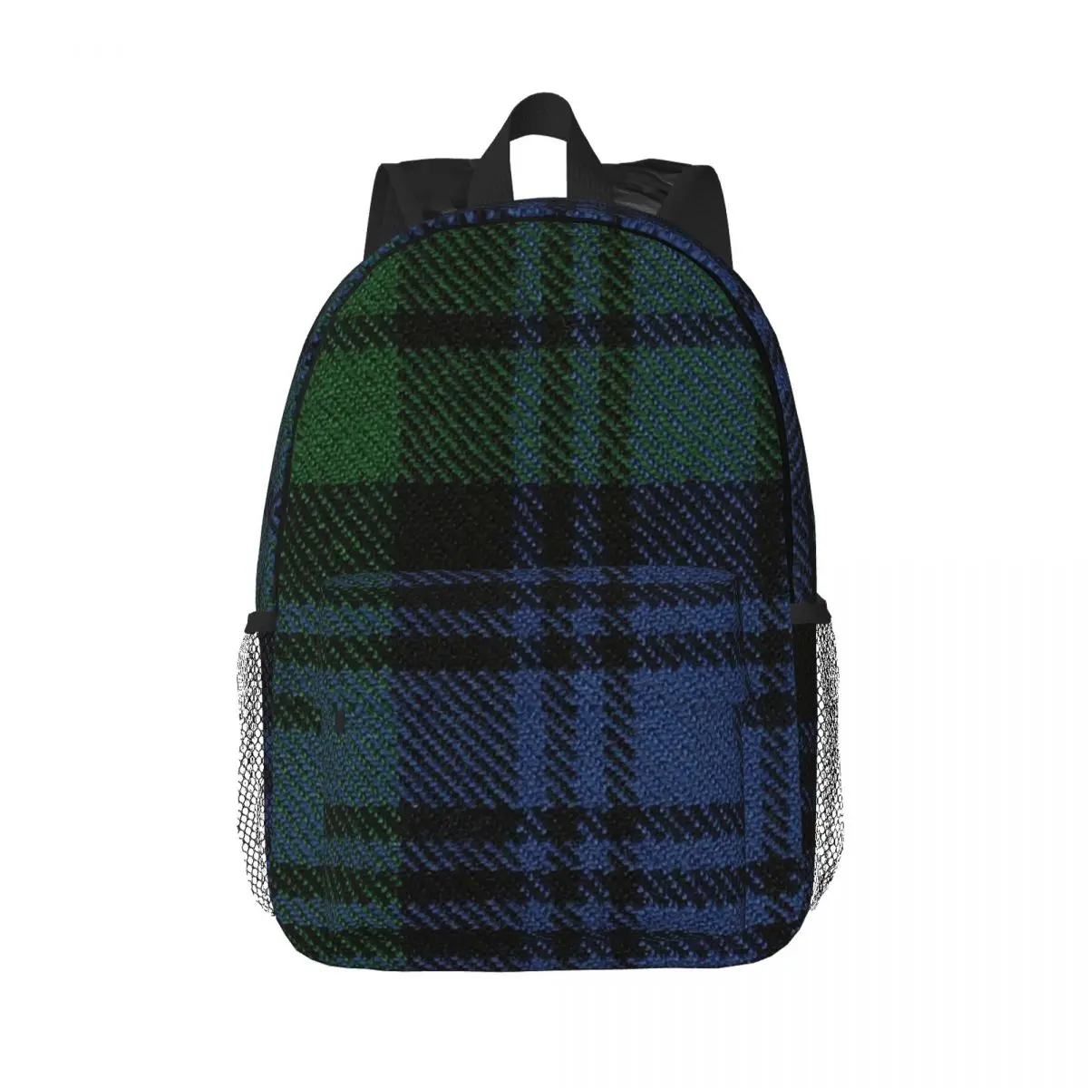 Black Watch Ancient Original Scottish Tartan Backpacks Boys Girls Bookbag Children School Bags Travel Rucksack Shoulder Bag