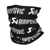 Custom A-Akrapovices Motorcycle Bandana Neck Gaiter UV Protection Face Scarf Cover Women Men  Headband Tube Balaclava
