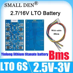 Kondensator BMS 6S LTO Farad płyta ochronna obwód równowagi balance board 2.7 v16v 12V Yinlong bateria litowo-tytanianowa