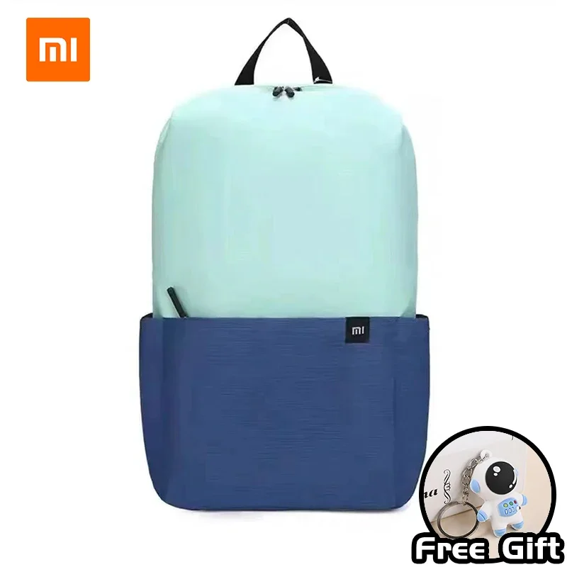 XIAOMI Colorful Small Backpack Laptop Bag Men\'s and Women\'s Shoulder Bag Outdoor Waterproof Student Portable Sports Bag 10-20L