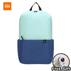 XIAOMI Colorful Small Backpack Laptop Bag Men's and Women's Shoulder Bag Outdoor Waterproof Student Portable Sports Bag 10-20L