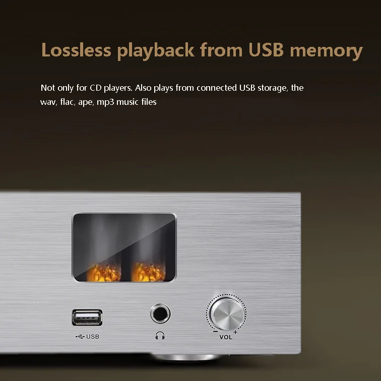 Флагманский CD-плеер SPHE8104 DAC OPA2604AP Op Amp без потерь HIFI CD музыкальный плеер Bluetooth 5,0 Can усиление наушников