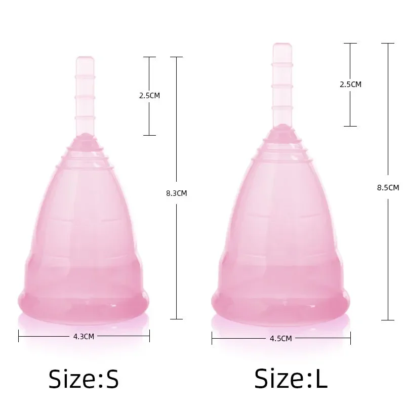 Female Menstrual Period Boxed Menstrual Cup Medical Grade Silicone Menstruall Collector Officially Certified Menstruall Cup