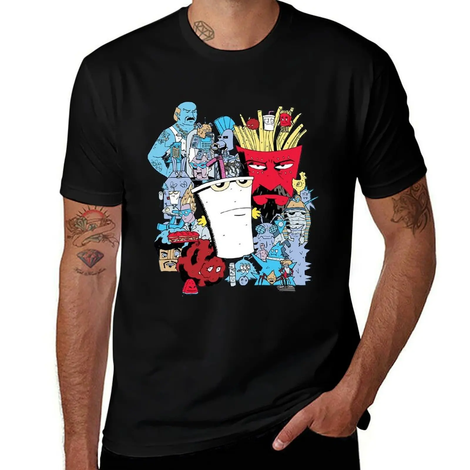 Aqua Teen Hunger Force T-Shirt Sporty Casual Quick Dry T-Shirt