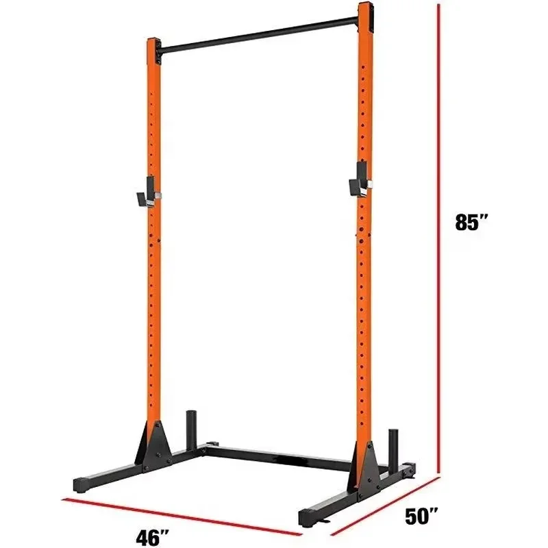 Heavy Duty Power Rack Workout Power Tower Home Gym Equipment Squat Barbell Rack