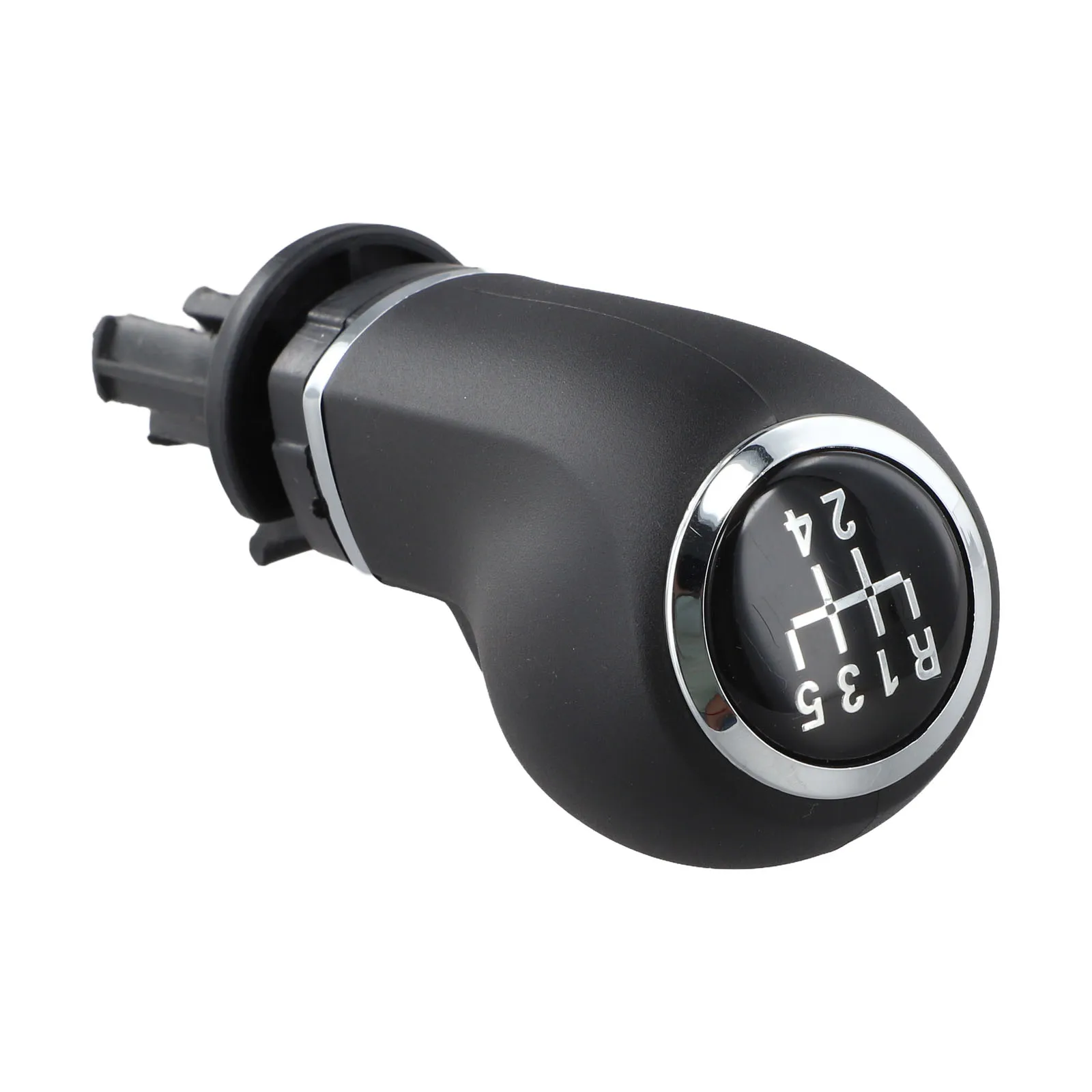 

5 6 Speed Shifter Black Silver Shifter Driving Experience Enhancement Black Silver Sleek Design Comfortable Touch Handle