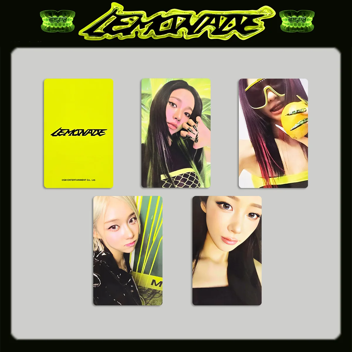 KPOP High-Quality Popular Group 4PCS AESPA 'LEMONADE' New Album