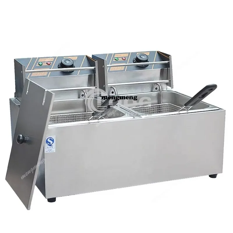 Factory Price Electric Fryer French Fries Frying Machine Stainless Steel Chicken Deep Fryer Commercial