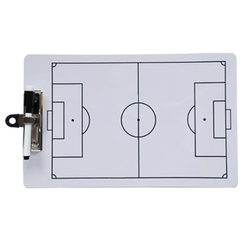 Basketball Coaches Board, Professional Football Tactic Board Training Assistant Equipment with Erasable Write Wipe Pen