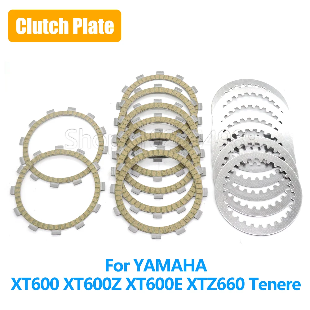 ヤマハ-xtz660-xt-400e-500e-600e-500z-600z-srx-400-600-szr-660-yfm660r用-オートバイアクセサリー-クラッチプレート-フリクションキット