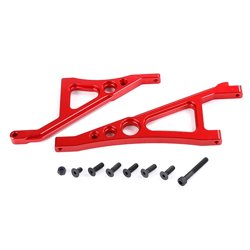 For 1/5 Rc Car Losi 5Ive T Rofun Rovan LT KingmotorX2 Truck Spare Parts,Front and Rear Support Bracket Kit,Red