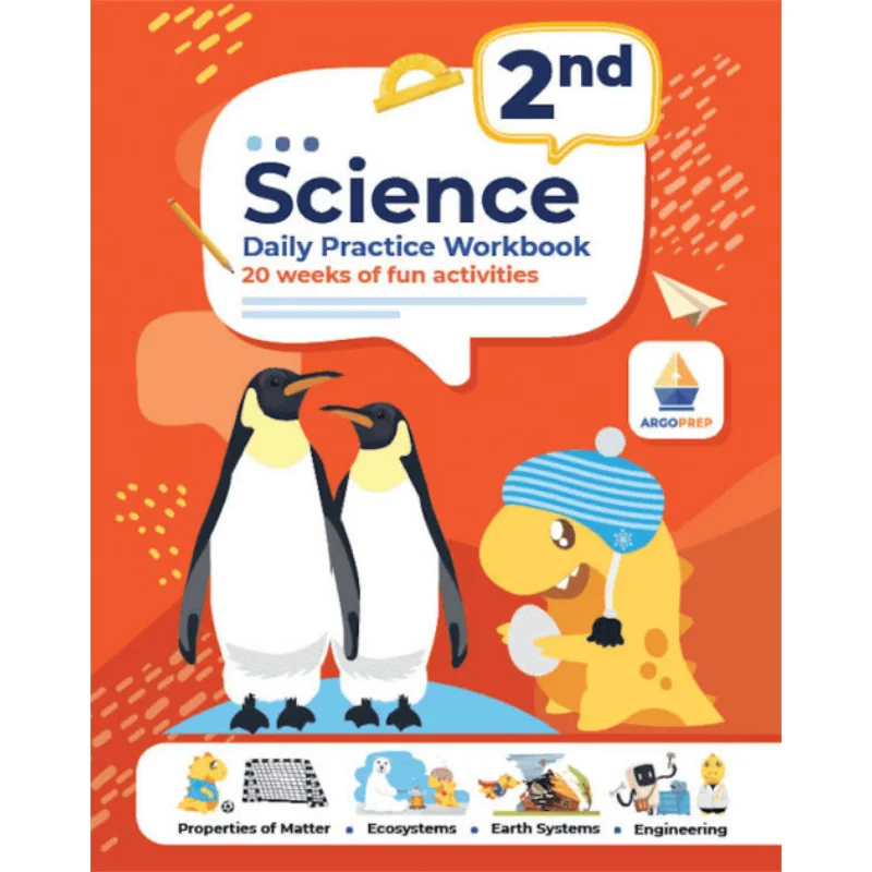 2nd Grade Science Daily Practice Workbook 20 Weeks Of Fun Activities Physical Life Earth And Space Science Engineering Video Exp