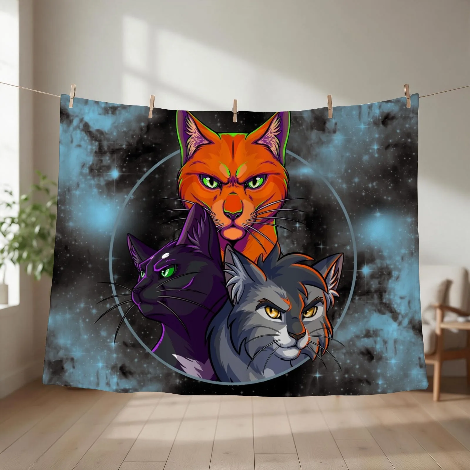Rise of the Legends Throw Blanket couch cozy soft plush fuzzy picnic outdoor blanket