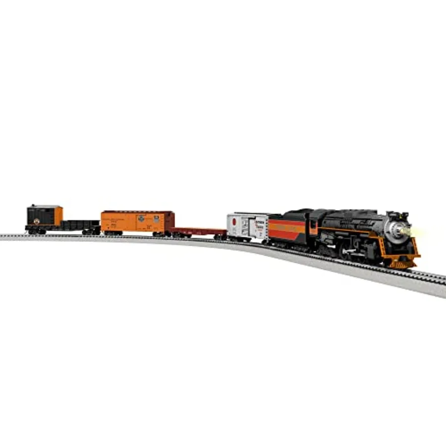 

Southern Pacific Berkshire Freight Bluetooth Electric HO Gauge Model Train Set with Remote: freight application, metal and plas
