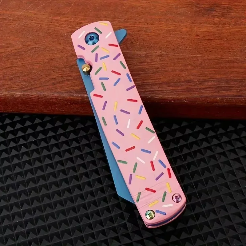 Keychain Knife Colorful Folding Portable Knife llavero portachiavi recon 1 navajas knives