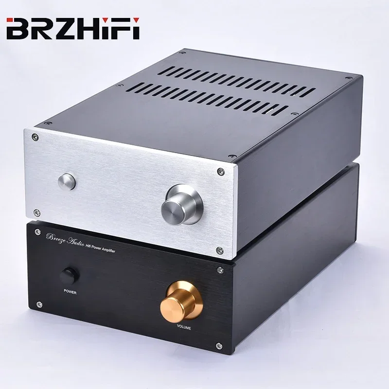 

BRZHIFI JC229-3 Aluminum Case Power Amplifier Chassis DIY Customized Machine Shell 220*311*90 mm