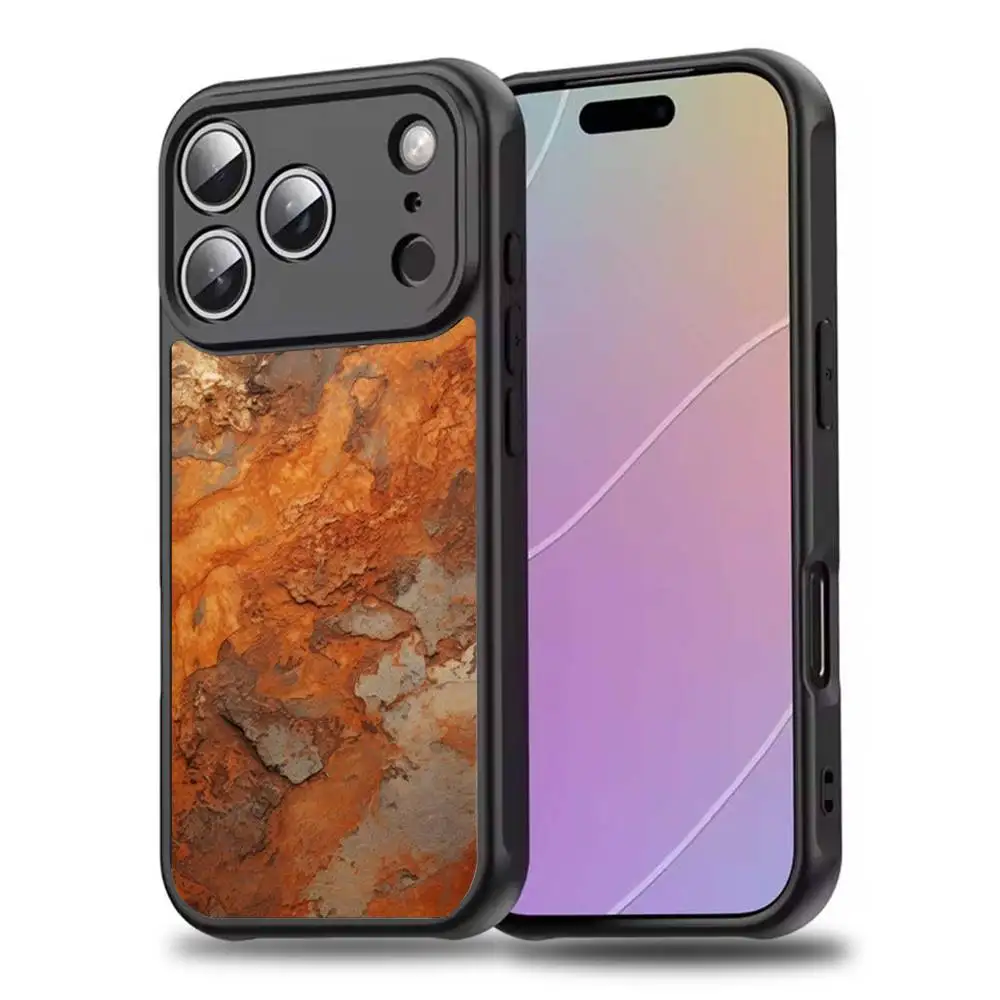 Retro Industrial Rusty Phone Case For iPhone 17,16,15,14,13,12,11,Pro,Max,Plus,Mini,SE4,E Magnetic Magsafe Wireless Charging