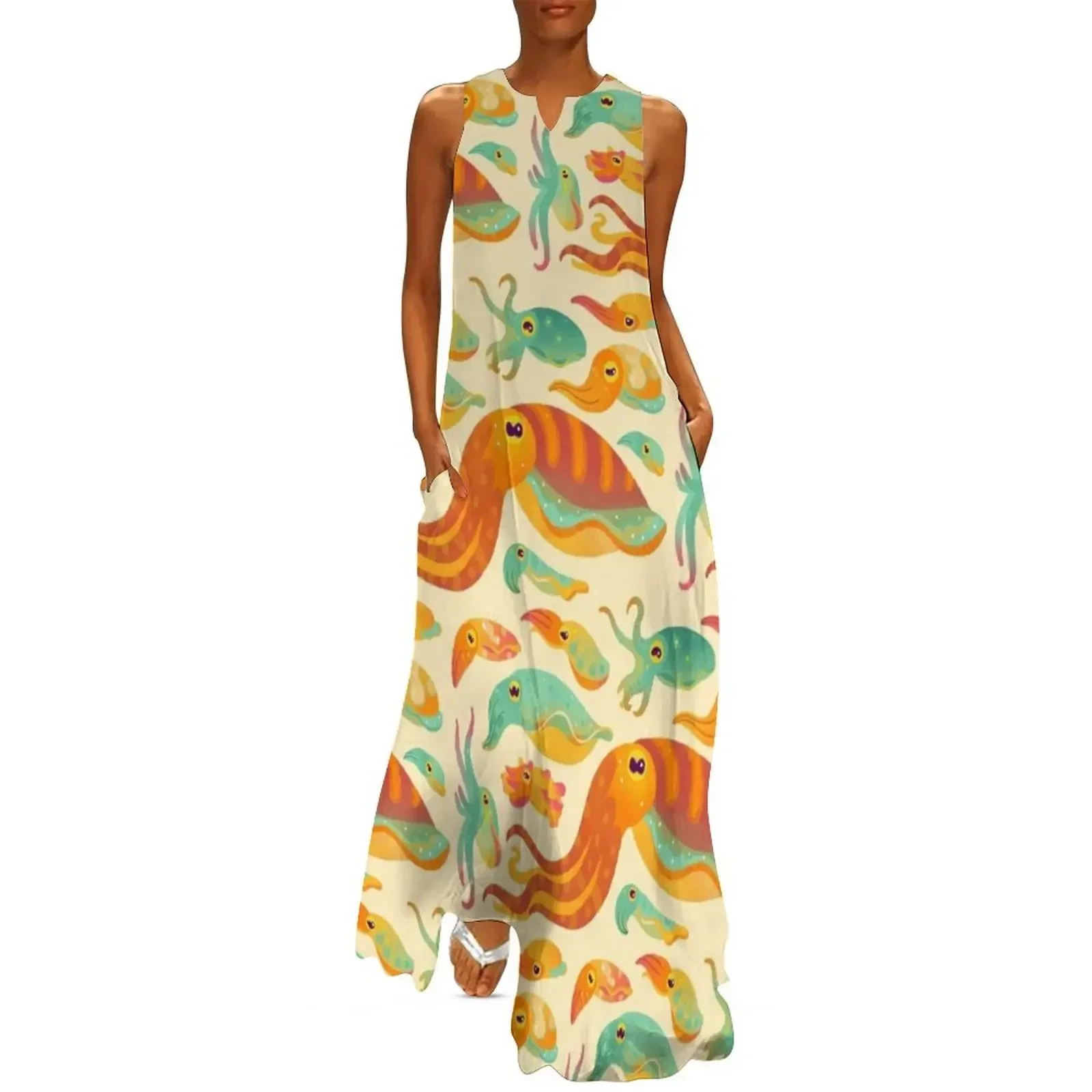 

Cuttlefish Long Dress luxury women's party dress evening prom luxury woman evening dress vintage summer women's suit