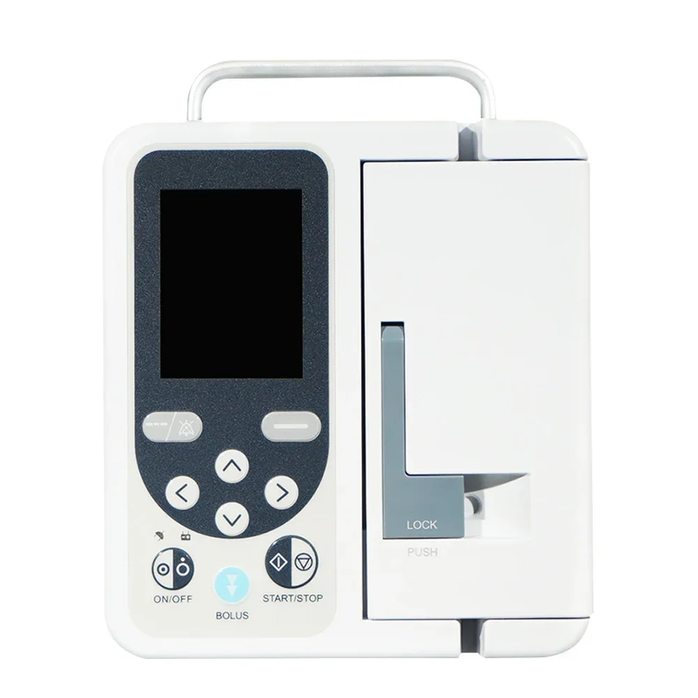 CONTEC Human/Veterinary Infusion Pump Mini Size HandheldReal-time Alarm LCD Volumetric IV Fluid Control Hospital Clinic