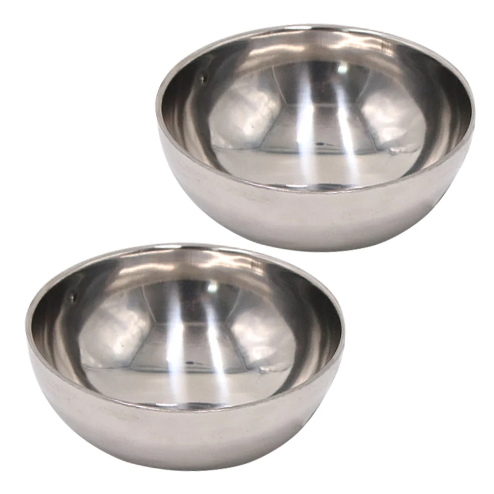 

2pcs Double Bowl Water-out Props Stainless Steel Party Trick Stage Performance Fun Toy
