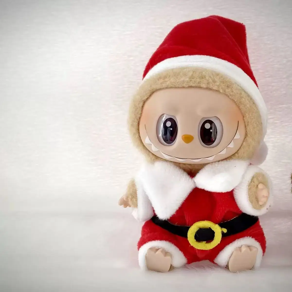 

Doll Clothes For 15-17CM Labubu Clothing Merry Christmas Hat Scarf Elk Snowman Set Mini Plush Doll Accessory New Year Dress Gift