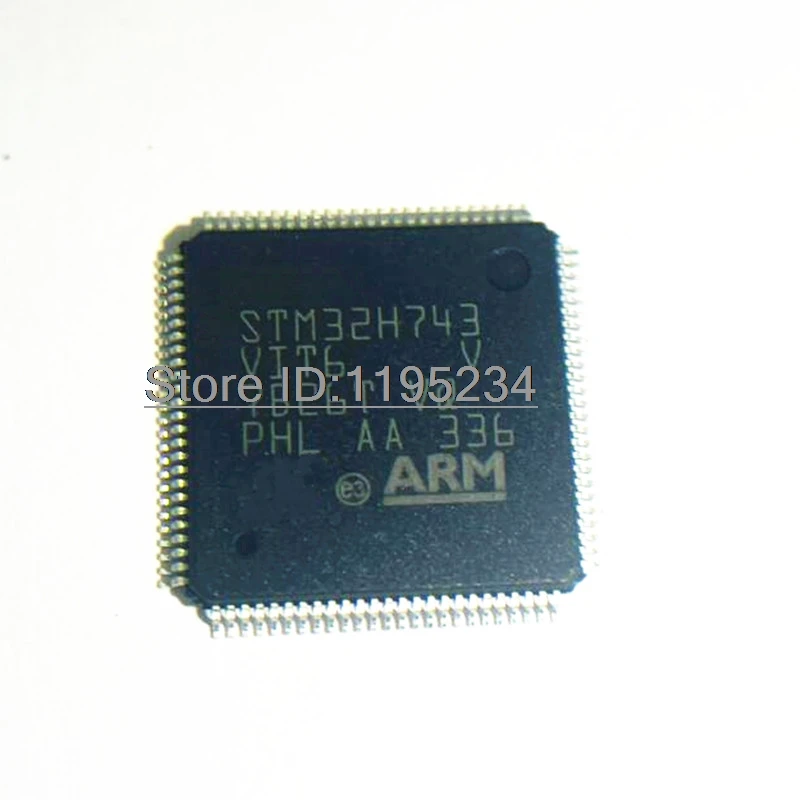 Imagem -03 - Mcu 32bit 2mb Flash Lqfp Novo e Original Pcs Stm32h743vit6 Stm32h743vit6 100