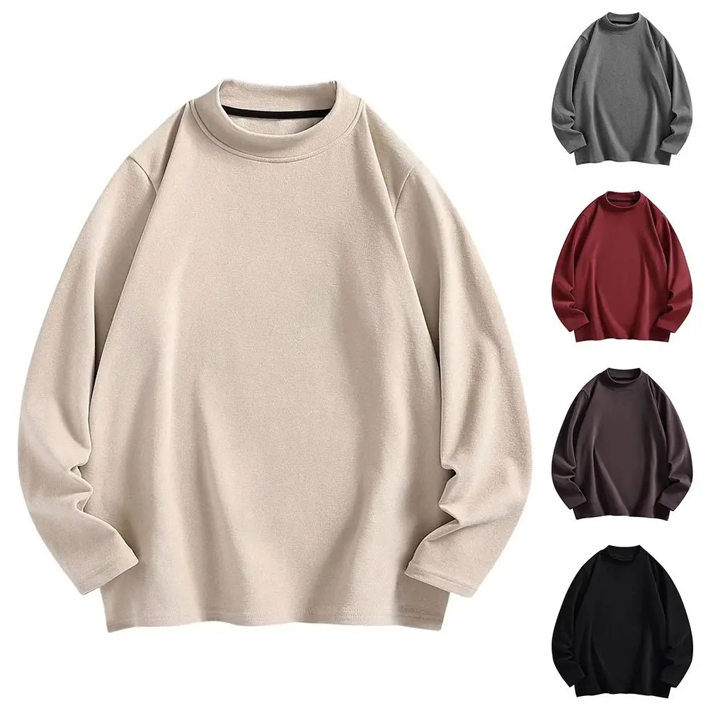 ชุดชั้นในกันหนาวสำหรับผู้ชาย โพลีเอสเตอร์ เสื้อผ้ากันหนาว ชุดชั้นในกันหนาวสำหรับผู้ชาย เสื้อชั้นในแบบยาวแขนยาวให้ความอบอุ่น