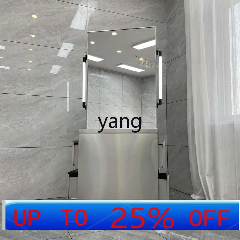 Lmm  barber shop mirror table, hair cutting mirror, dyeing and ironing cabinet, integrated barber shop mirror