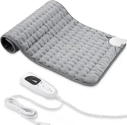 Electric Heating Pad Shoulder Back Leg Pain Relief Physiotherapy Winter Heater Timed Temperature Control Heating Blanket Mat