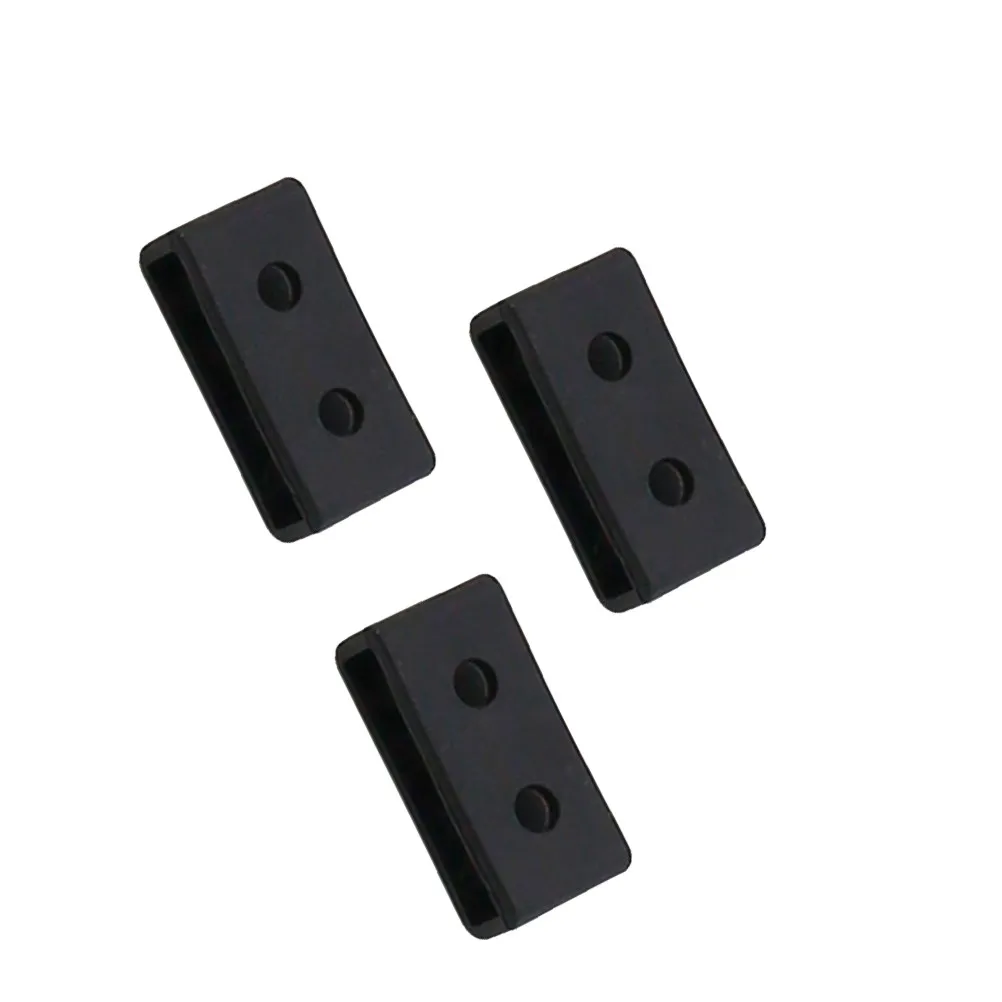 3Pcs Silicone Watch Wristband Loops Strap Retaining Rings Wear Resistant Flexible Easy on Off Secure Hold Fashion Accessory view 4