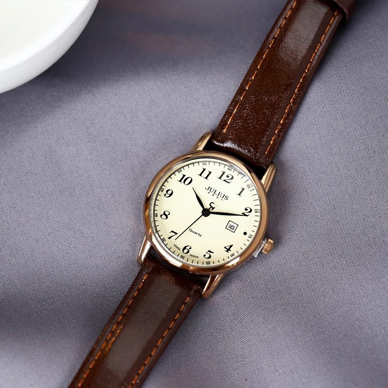 ساعات مختارة جديدة راقية، ساعات كلاسيكية ذات وظائف رقمية للطلاب، تصميم بسيط وأنيق، ساعات نسائية ريترو.