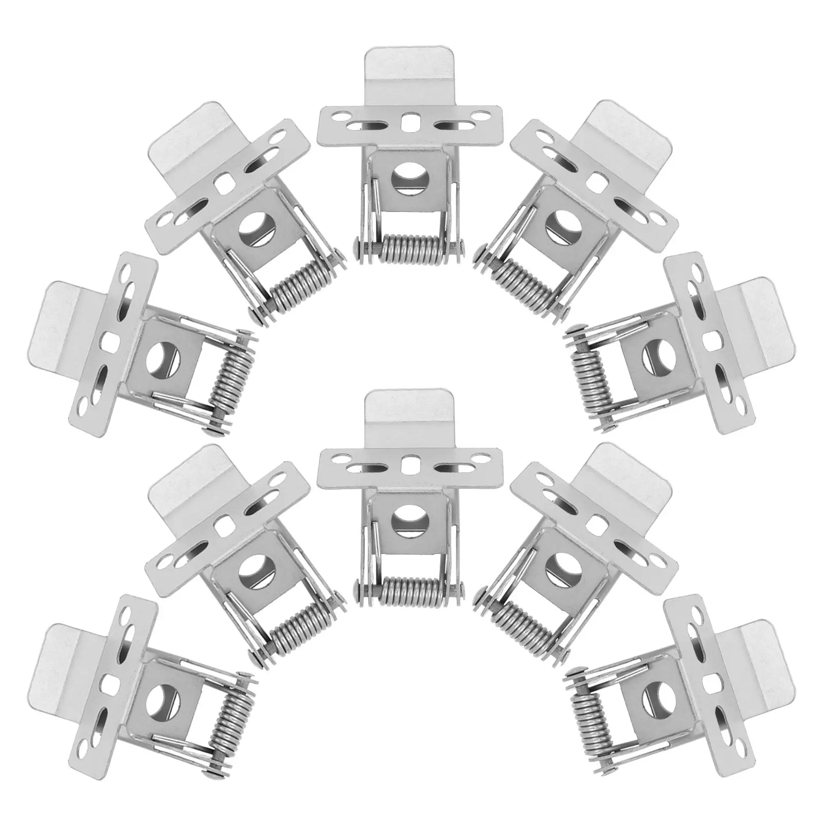 20Pcs Light Spring Clips for Panel Lamp Ceiling Recessed Light Fixture Easy Install Iron Spring Clip Mounting Bracket