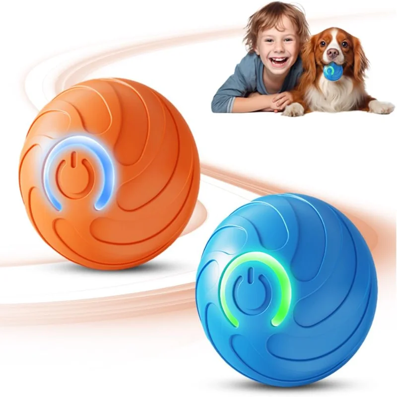 

Interactive Dog Toy Ball, Magic Ball Dog Toy, Interactive, Intelligence Toy for Dogs, Automatic Rolling Dog Ball for Small, Medi