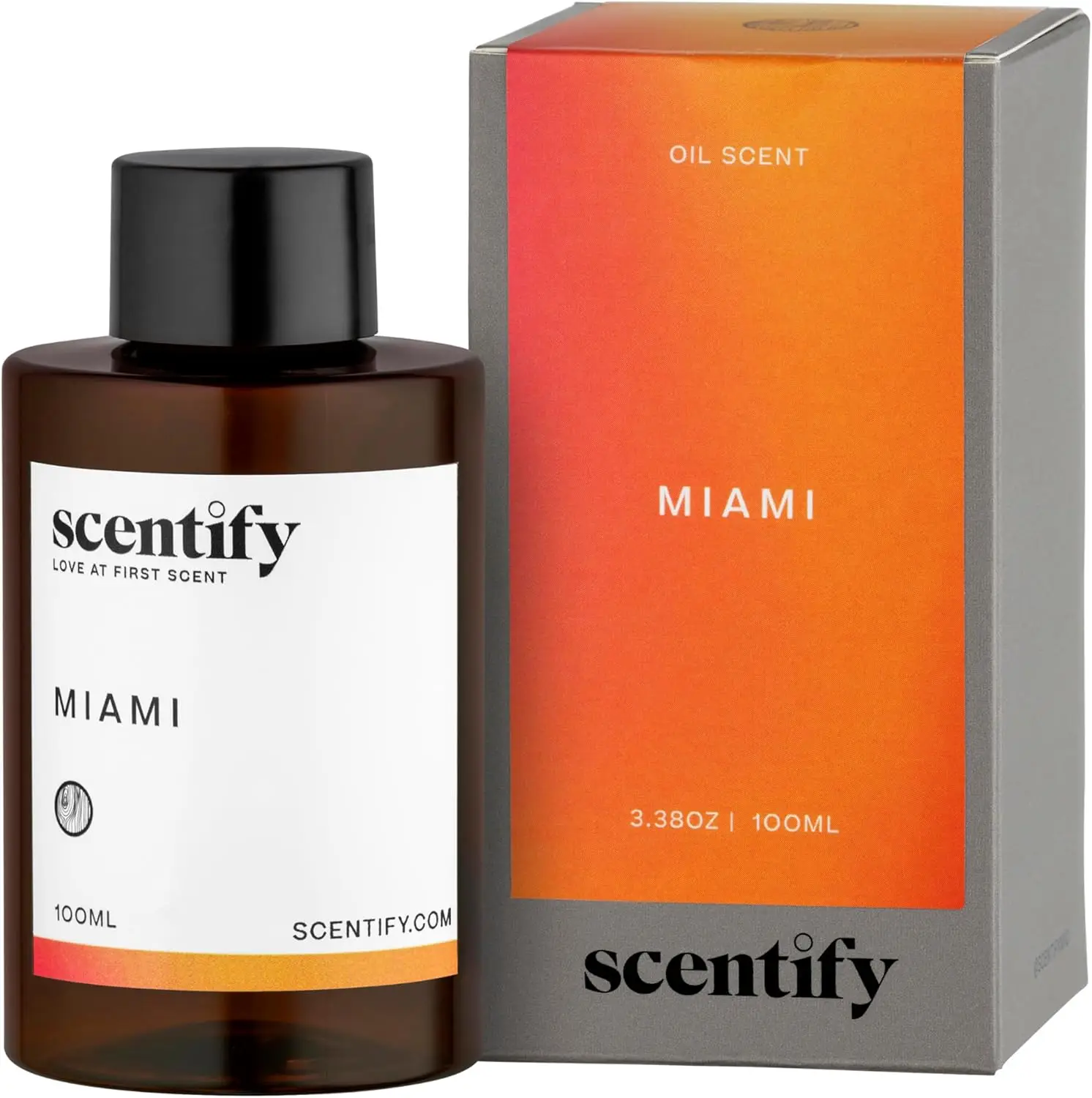 

Miami Aroma Oil Refill Scent for Oil Diffusers - Creamy, Cashmere, Sandalwood, Musk Scents - Luxurious Relaxing Aromatherapy