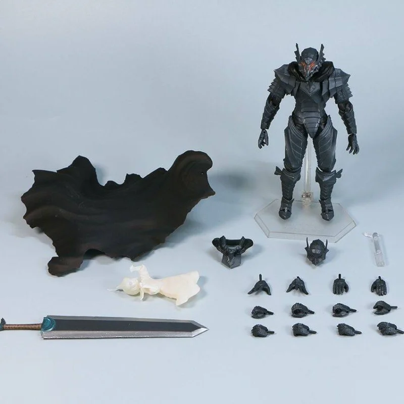 

In-stock Arkham Factory Figma SP-046 Guts Berserk Sword Wind Legend Articulated Figurine Gift Desktop Model