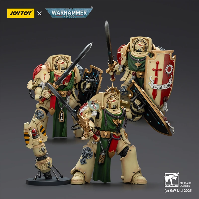 JOYTOY Warhammer 40K الملائكة المظلمة Deathwing Knight 1/18 عمل الشكل المنقولة نموذج جمع لعبة سطح المكتب الديكور الصبي هدية
