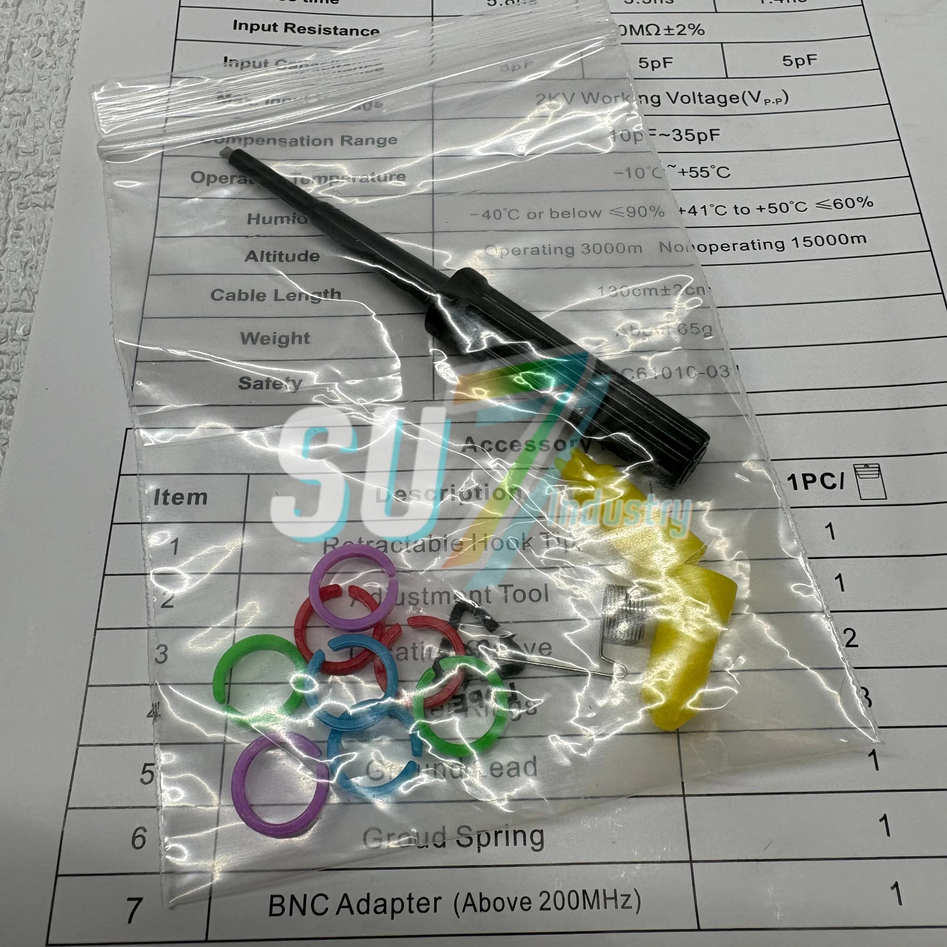 High-Voltage Test Probe P4100（X100 100Mhz 2000V) Brand New