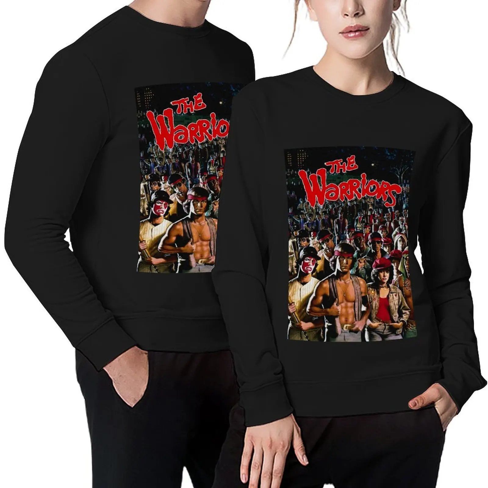 

THE WARRIORS MOVIE Pullover anime clothing tracksuits mens clothing korean clothes sweatshirt for men