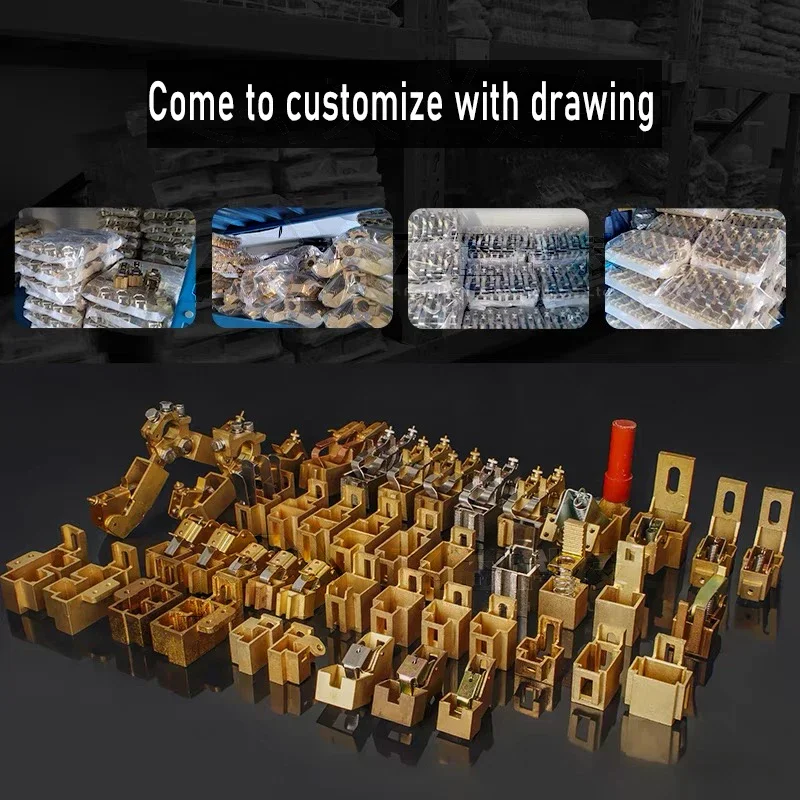 Jumpasit ZQ-7 10x25 แปรงซ้าย/ขวา DC Mining ติดตามมอเตอร์ทองแดงโรเตอร์อะไหล่