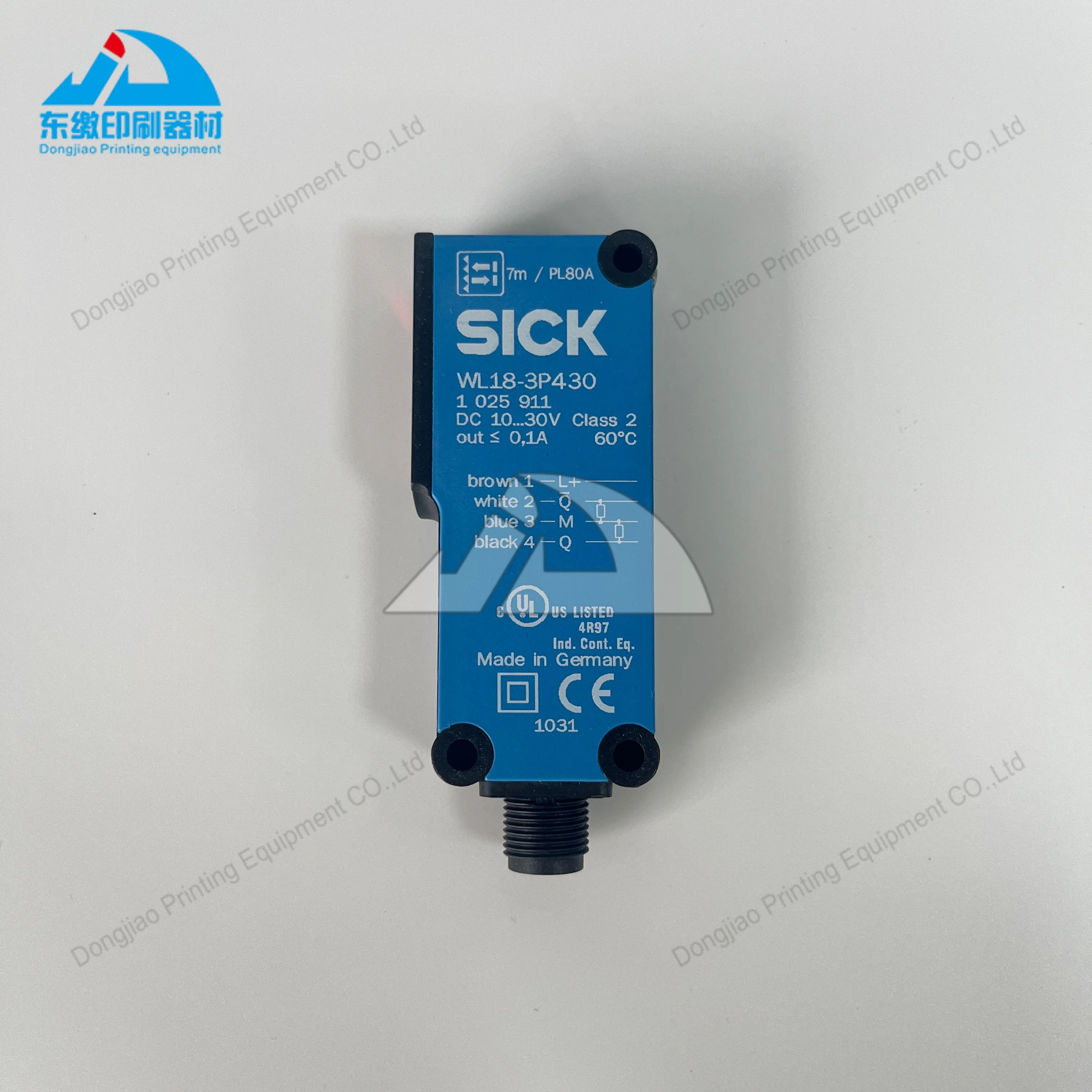 

Original PLC Photoelectric Switch Sensor WL18-3P430 for Offset Printing Machinery Parts Sensor WL18-3P430