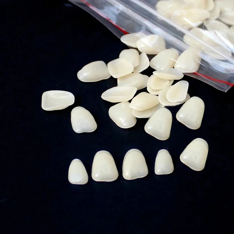 50pcs Ultra-Thin Resin Dental Teeth Veneers Temporary Crown for Dentistry Oral Care Teeth Protecting