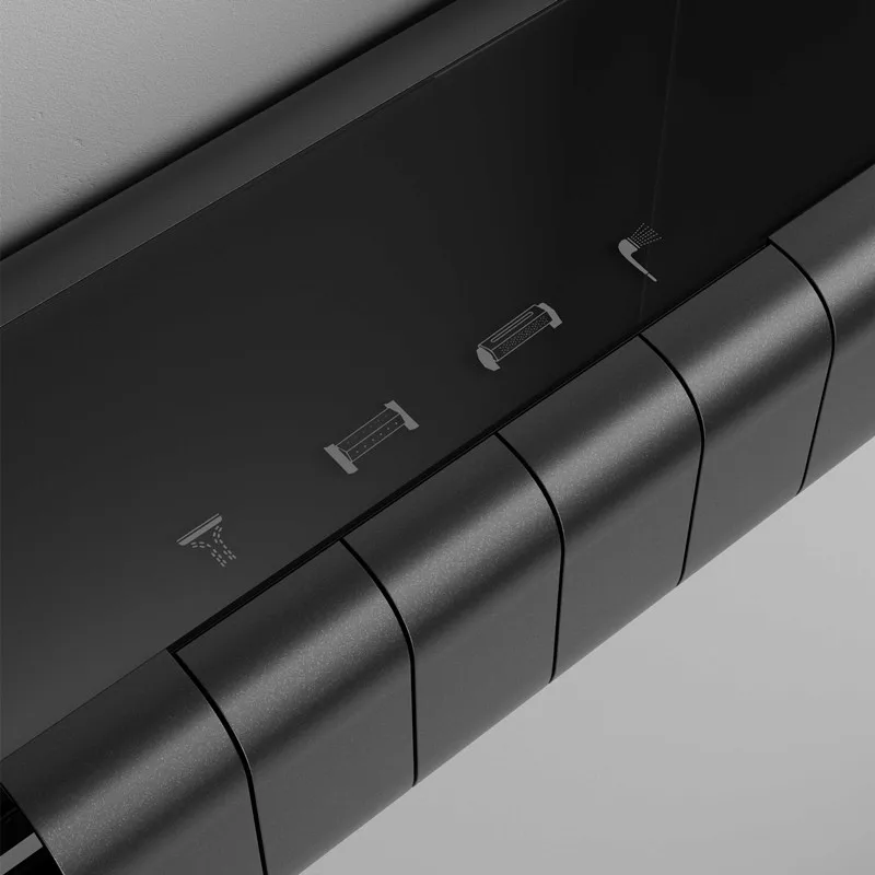 ホテル人気商品 浴室壁掛けサーモスタット式滝シャワーコラムセット シャワーパネル